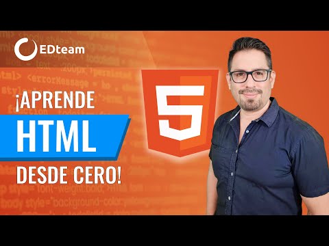 Aprende HTML, el lenguaje para comenzar en el desarrollo web.