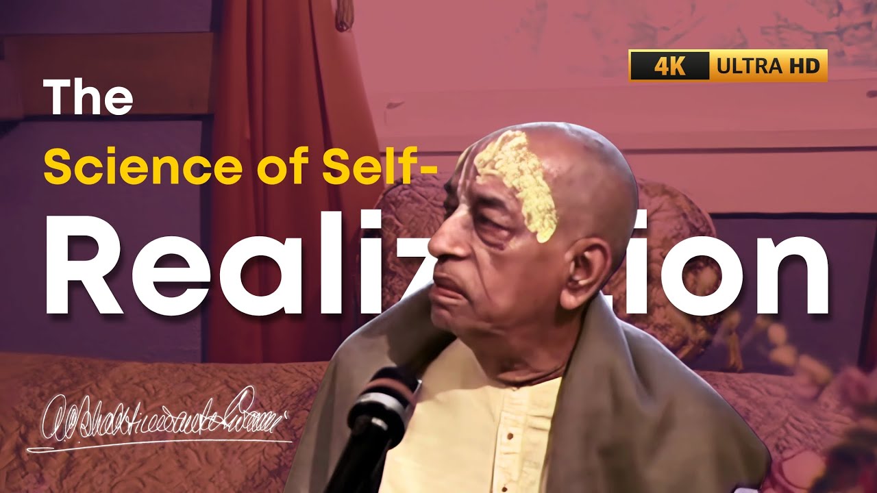 The Science of Self Realization | Dr. John Mize, Srila Prabhupada | Room Conversation (Enhanced, 4K)