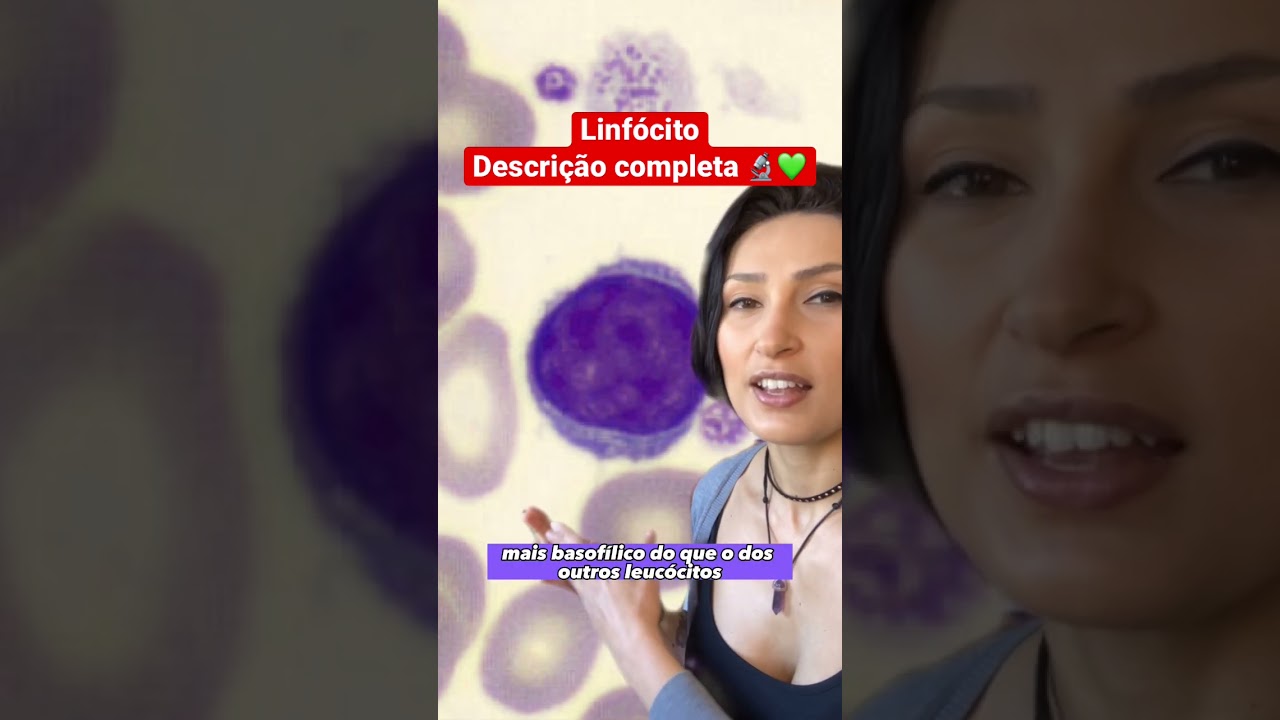 Linfócito - descrição completa #biomedicina #biologia #farmacia #análisesclínicas #medicina