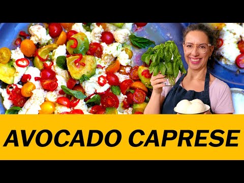 Avocado and Fresh Chile Caprese | That Sounds So Good