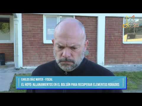 ➡️El Hoyo: allanamientos en El Bolsón para recuperar elementos robados⬅️