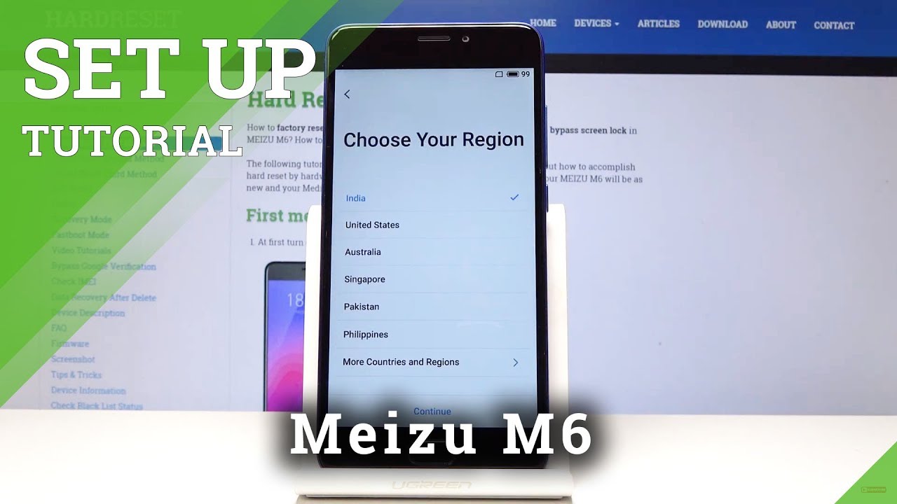 MEIZU M6 SET UP PROCESS / Activation Instructions