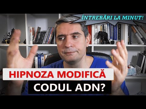 Întrebări la Minut -Putem să ne schimbăm codul ADN prin Hipnoză?