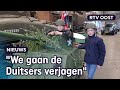 Stijn (11) en Tiemen (13) bouwden zelf een Sherman-tank | RTV Oost
