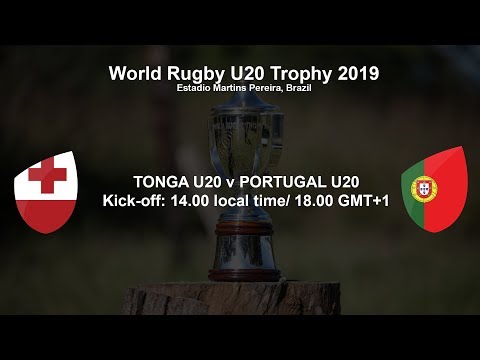 World Rugby U20 Trophy 2019 - Tonga U20 v Portugal U20
