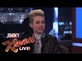 Miley Cyrus on Jimmy Kimmel Live PART 2