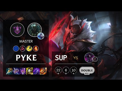 Pyke Support vs Morgana - EUW Master Patch 11.18