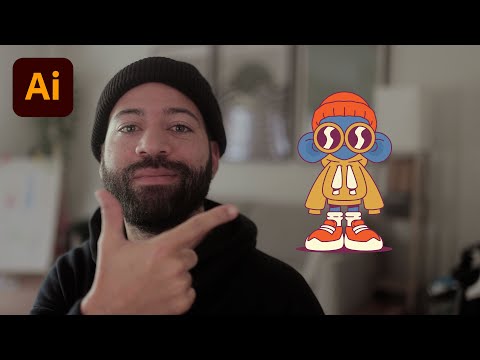 So erstellen Sie einen Charakter in Adobe Illustrator (EINFACH)