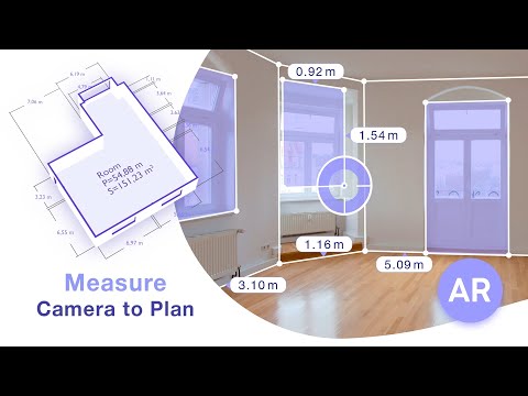 AR Plan 3D Tape Measure, Ruler video