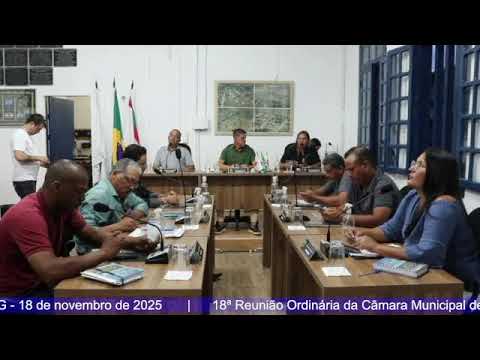 18ª Reunião Ordinária da Câmara Municipal de Funilândia MG - 18 de novembro de 2025       |