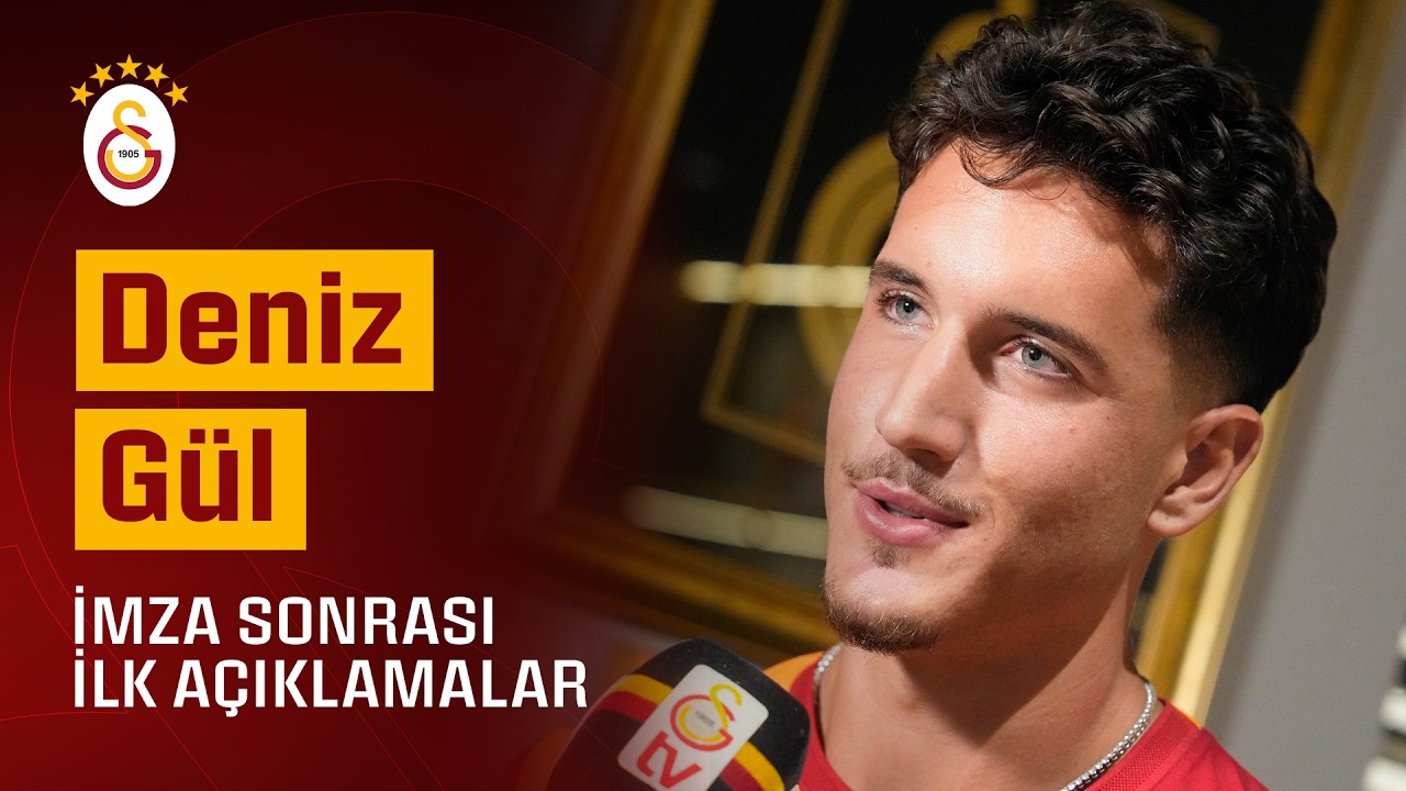 🎙️ Yeni transferimiz Deniz Gül'ün imza töreni sonrası ilk açıklamaları