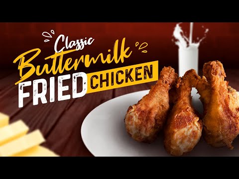 Classic Buttermilk Fried Chicken - Simple, Delicious Southern Fried Chicken