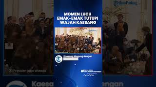 Momen Lucu Teman-teman  Iriana Tutupi Pengantin, Kaesang: Yo Mbok Reunian di Tempat Makan Ato Kopi