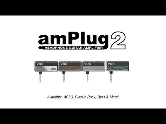 Video Teaser für Introducing the new VOX amPlug G2 headphone guitar amps!