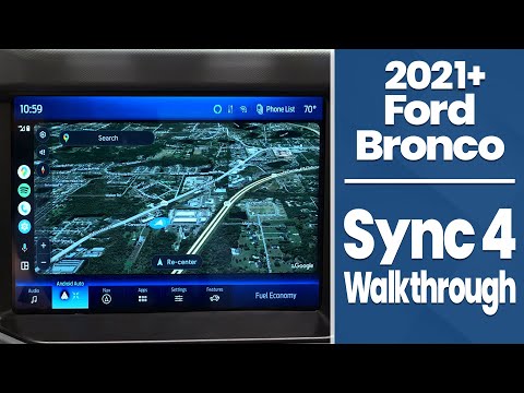 Ford Sync 4 Walkthrough - 2021+ Ford Bronco - Infotainment.com