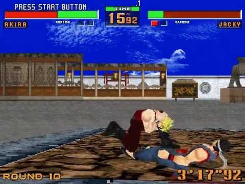 Virtua Fighter 2 Playing with Jacky Part2