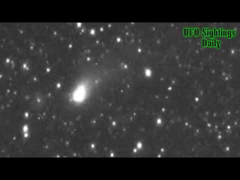 1KM Comet Or UFO Caught By Artemis 1 Cubsat! UFO Sighting News.