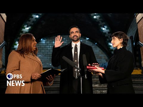 WATCH: Zohran Mamdani sworn in as mayor of New York City