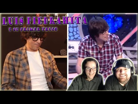 Luis Piedrahita and his first magic trick. Argentines react.