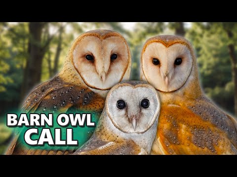Plamienka driemavá (Tyto alba) — variácie volaní a syčania