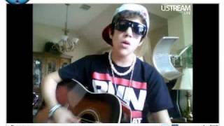 Austin Mahone Singing Let me Love You/Never Let You Go