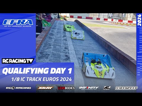 EFRA 1/8th Nitro Track Euros - Thursday Qualifying - LIVE!