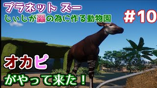 【Planet Zoo】じぃじが孫の為に作る動物園 #10【オカピ】