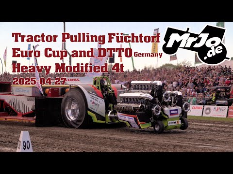 Euro Cup Heavy Modified Tractor Pulling Füchtorf 2025