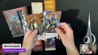 Dice Conquest Unboxing and First Thoughts | DaniCha