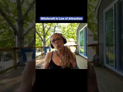 Witchcraft is Law of Attraction ✨🤯 #witchcraft #lawofattraction #spiritualawakening