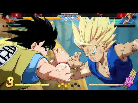 -DBFZ- Serrt (Hit/BaseGoku/SSJGoku) Vs Rey (Tohan/AGohan/SSJGoku) Kumite 38
