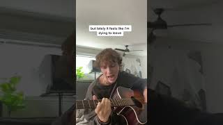 still trying to get better at guitar lol this one’s called “bleed”