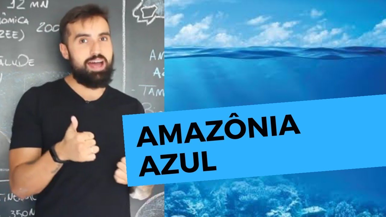 FRONTEIRAS marítimas do Brasil + AMAZÔNIA AZUL