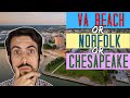 Virginia Beach VS Norfolk VS Chesapeake - Which Is the Best To Live In?