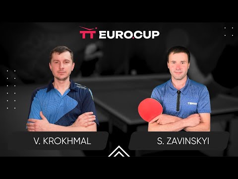 13:15 Vitalii Krokhmal - Serhii Zavinskyi 30.01.2024 TT Euro.Cup Ukraine Professional. TABLE 3
