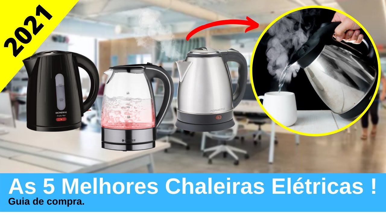 As 5 Melhores Chaleira Elétrica/Jarra Elétrica De 2021 !