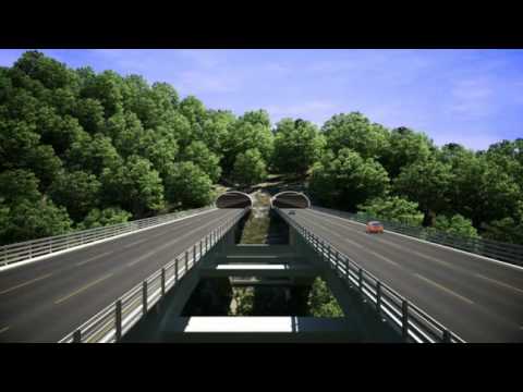 Renderplaza - highway bridge