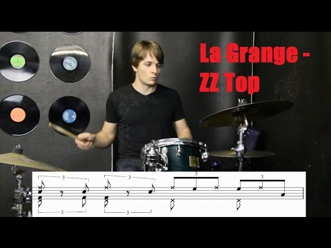 La Grange Drum Tutorial - ZZ Top