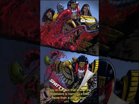 Judge Dredd fought Xenomorphs from Aliens