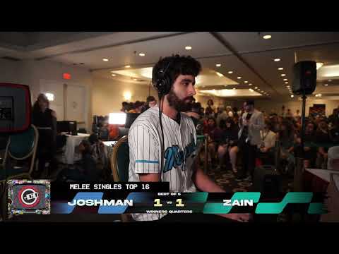 Wavelength 2024 Top 16 - Joshman vs Zain - Super Smash Bros. Melee Singles