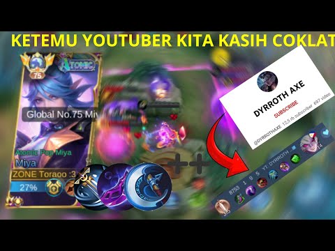 MANIAC TOP GLOBAL MIYA VS YOUTUBER DYRROTH AXE