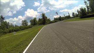 preview picture of video 'Calabogie Pro6 Track Day, Yellow Group, 29 June 2014'