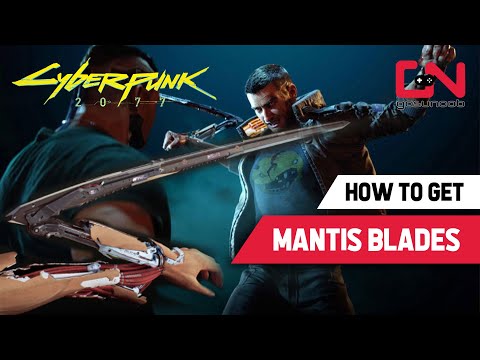 Cyberpunk 2077 Free MANTIS BLADES Location - Legendary Weapons Guide