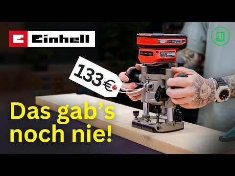 AKKU OBERFRÄSE von EINHELL für 133 Euro: DAS hab ich so NOCH NIE GESEHEN! | Jonas Winkler