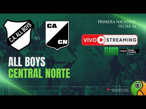 EN VIVO | ALL BOYS VS CENTRAL NORTE | PRIMERA NACIONAL