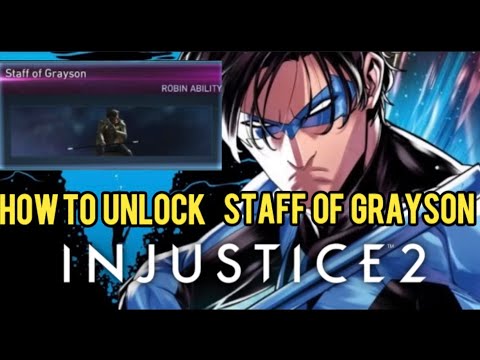 How to Unlock The STAFF OF GRAYSON In Injustice 2! - (2024 Injustice 2 Guide)
