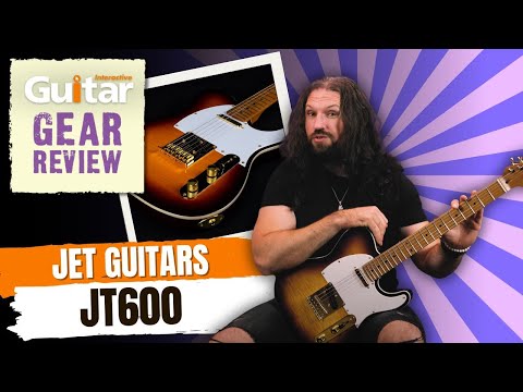 Jet JT-600 BS G 600 Series Mahogany Flamed Maple Body Canadian Roasted Maple Neck 6-String Electric Guitar image 8