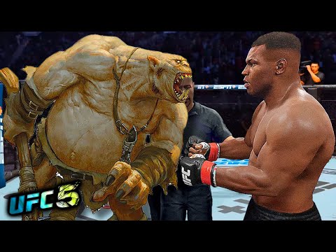 Mike Tyson vs. Orc Rodolph (EA sports UFC 5)