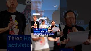 Hong Kong sentences three democracy activists to five to seven years in prison