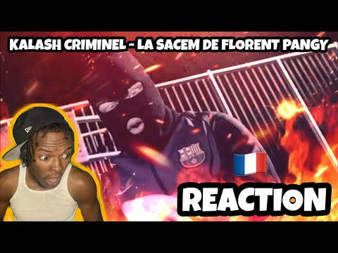 AMERICAN REACTS TO FRENCH DRILL RAP! Kalash Criminel - La Sacem de Florent Pagny English subtitles